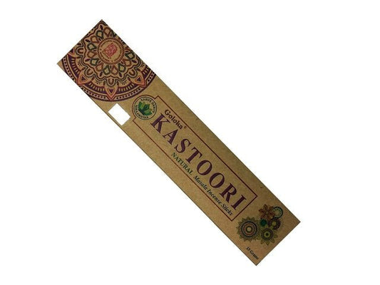 Goloka Organic Kastoori Incence 15gm - MarshallsHealthShop