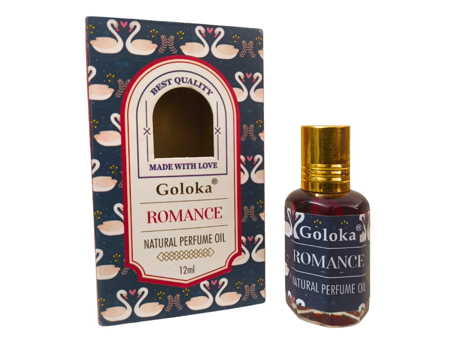 Goloka Romance Natural Perfume Oil 12ml - 1st Stop Marshall's Health Shop, Gift Shop! - Heath and Natural Therapy New Brighton Christchurch - Naturopath