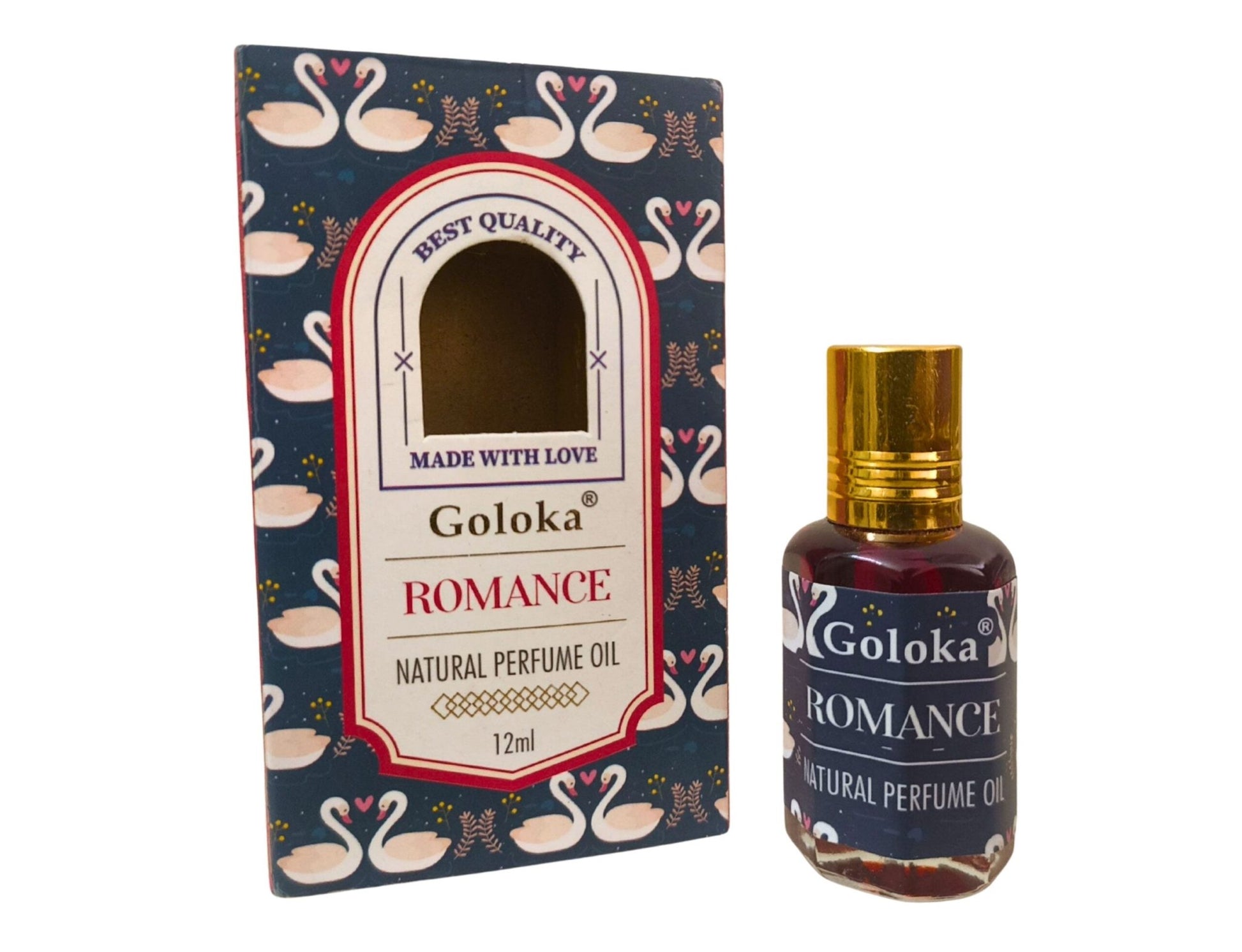 Goloka Romance Natural Perfume Oil 12ml - 1st Stop Marshall's Health Shop, Gift Shop! - Heath and Natural Therapy New Brighton Christchurch - Naturopath