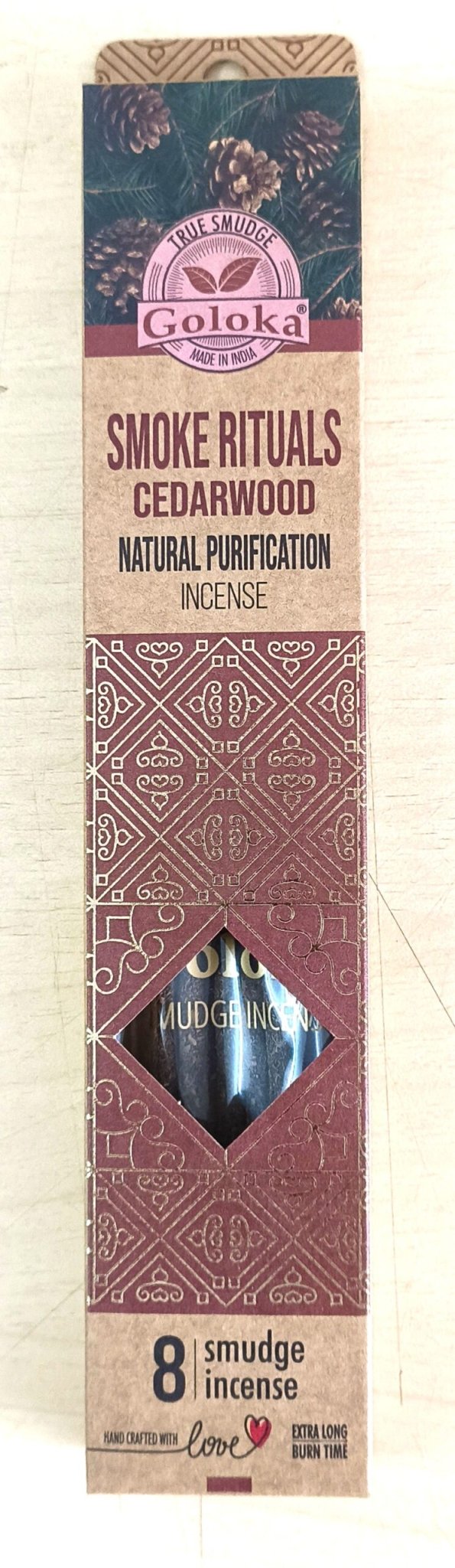 Goloka Smoke Rituals White Musk Smudge Incense - 1st Stop Marshall's Health Shop, Gift Shop! - Heath and Natural Therapy New Brighton Christchurch - Naturopath