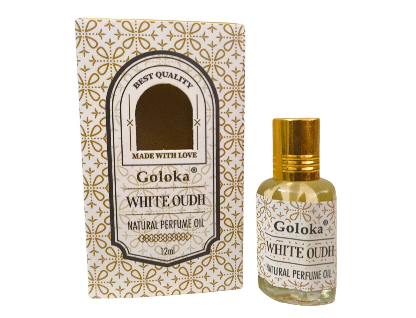 Goloka White Oudh Natural Perfume Oil 12ml - 1st Stop Marshall's Health Shop, Gift Shop! - Heath and Natural Therapy New Brighton Christchurch - Naturopath