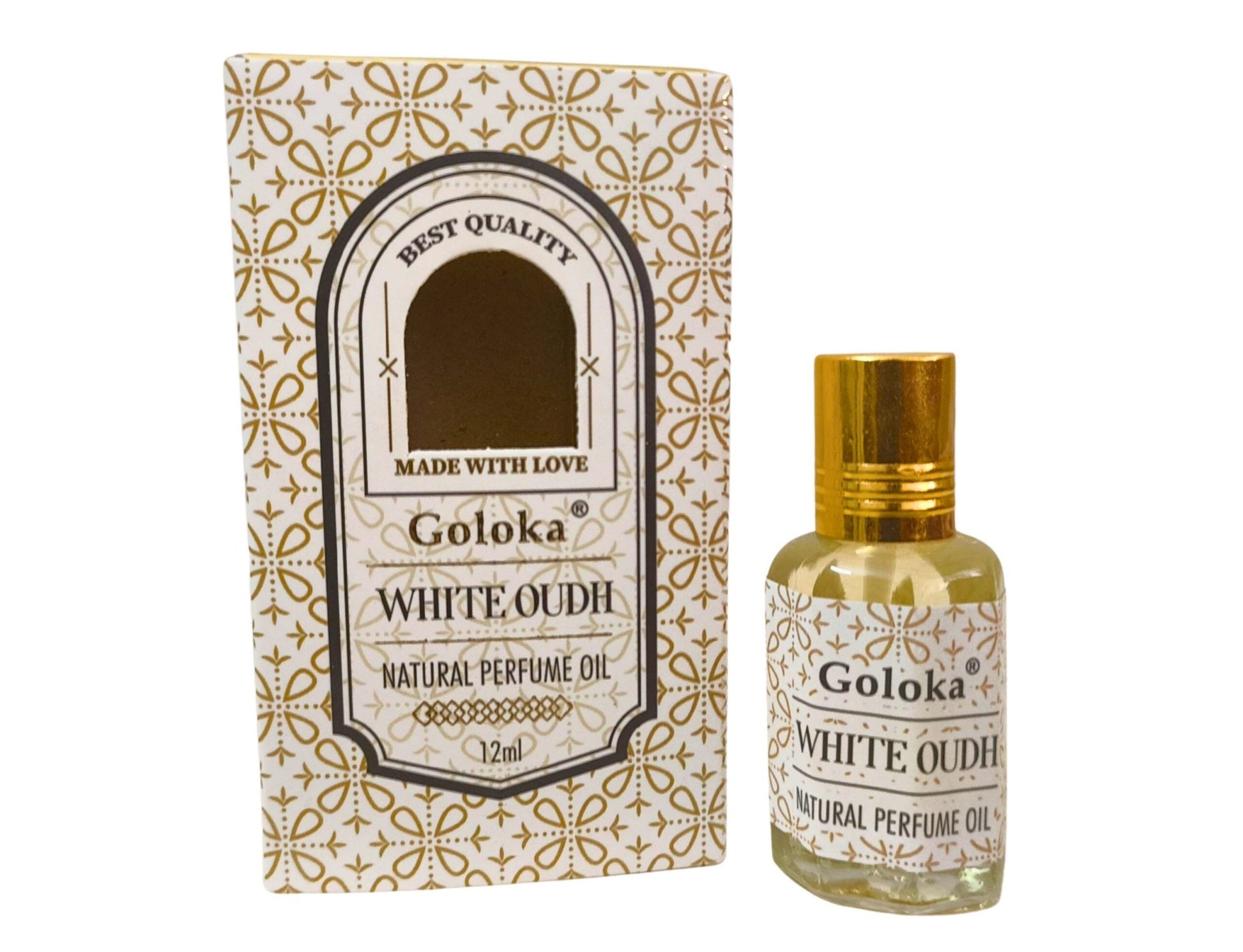 Goloka White Oudh Natural Perfume Oil 12ml - 1st Stop Marshall's Health Shop, Gift Shop! - Heath and Natural Therapy New Brighton Christchurch - Naturopath
