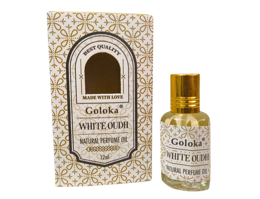 Goloka White Oudh Natural Perfume Oil 12ml - 1st Stop Marshall's Health Shop, Gift Shop! - Heath and Natural Therapy New Brighton Christchurch - Naturopath