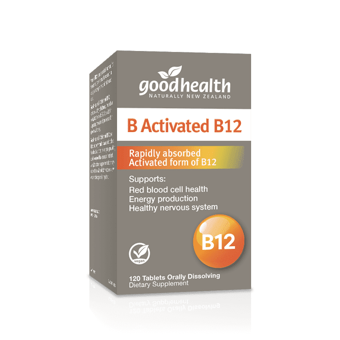 Good Health B Activated B12 - 1st Stop Marshall's Health Shop, Gift Shop! - Heath and Natural Therapy New Brighton Christchurch - Naturopath