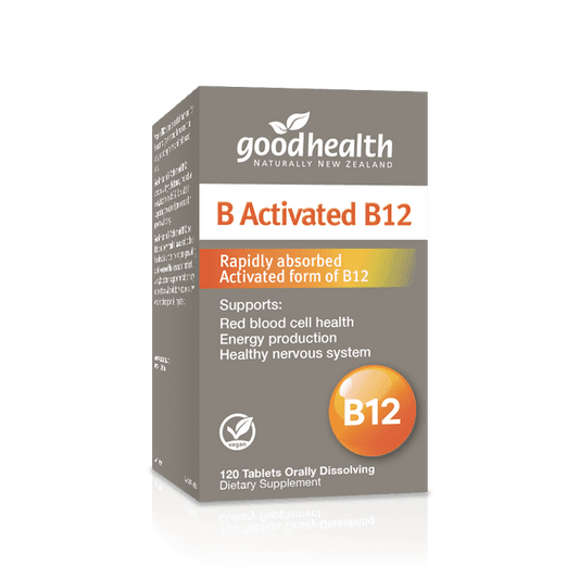 Good Health B Activated B12 - 1st Stop Marshall's Health Shop, Gift Shop! - Heath and Natural Therapy New Brighton Christchurch - Naturopath