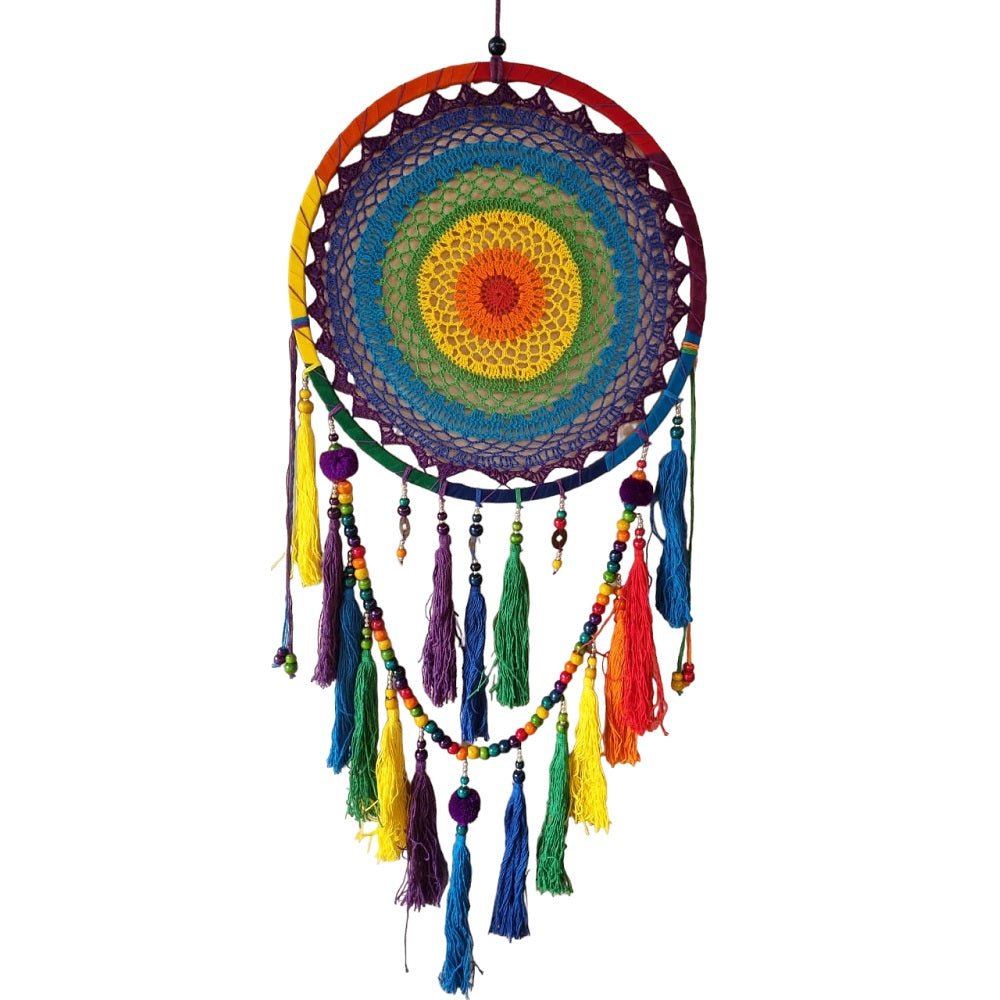 Good Luck Dreamcatcher 40cm - 1st Stop Marshall's Health Shop, Gift Shop! - Heath and Natural Therapy New Brighton Christchurch - Naturopath