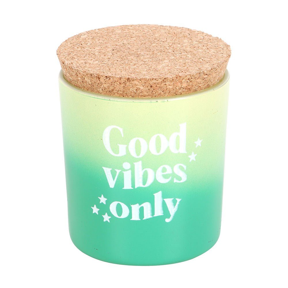 Good Vibes Only Mandarin & Bergamot Candle - MarshallsHealthShop