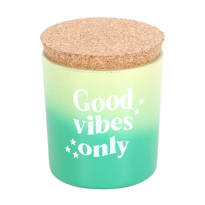 Good Vibes Only Mandarin & Bergamot Candle - MarshallsHealthShop