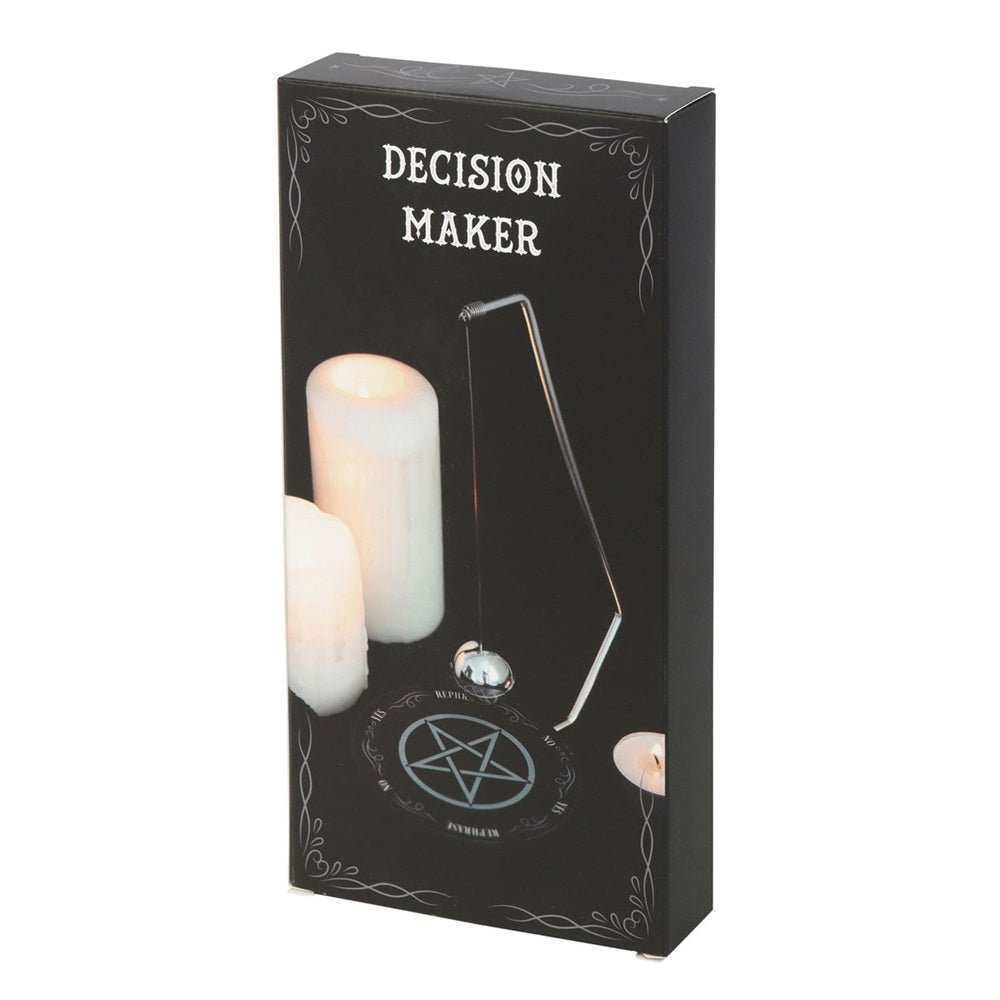 Gothic Pentagram Pendulum Decision Maker - 1st Stop Marshall's Health Shop, Gift Shop! - Heath and Natural Therapy New Brighton Christchurch - Naturopath