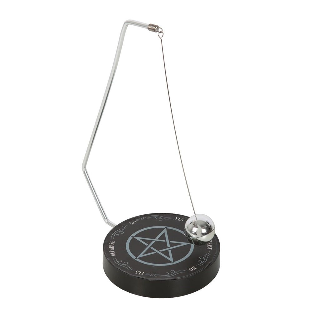 Gothic Pentagram Pendulum Decision Maker - 1st Stop Marshall's Health Shop, Gift Shop! - Heath and Natural Therapy New Brighton Christchurch - Naturopath
