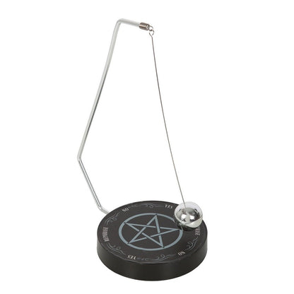 Gothic Pentagram Pendulum Decision Maker - 1st Stop Marshall's Health Shop, Gift Shop! - Heath and Natural Therapy New Brighton Christchurch - Naturopath