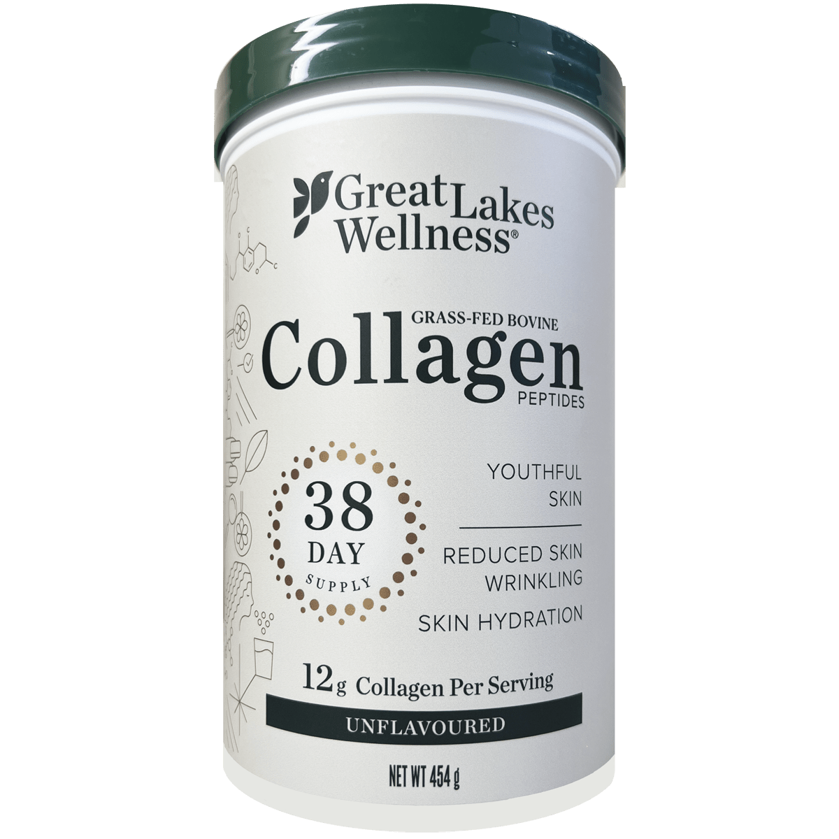 Great Lakes Wellness Collagen Hydrolysate 454g: Buy More & Save More - 1st Stop Marshall's Health Shop, Gift Shop! - Heath and Natural Therapy New Brighton Christchurch - Naturopath