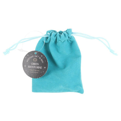 Green Aventurine Crystal Christmas Tree in a Bag - MarshallsHealthShop