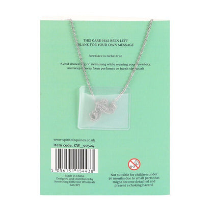 Green Aventurine Crystal Moon Necklace - MarshallsHealthShop