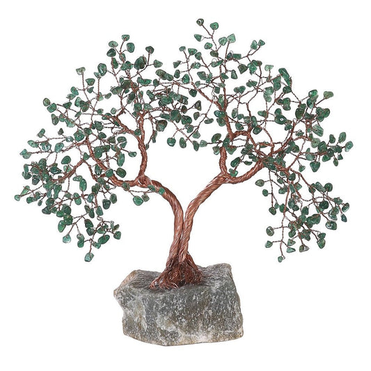 Green Aventurine Crystal Tree 25cm - MarshallsHealthShop