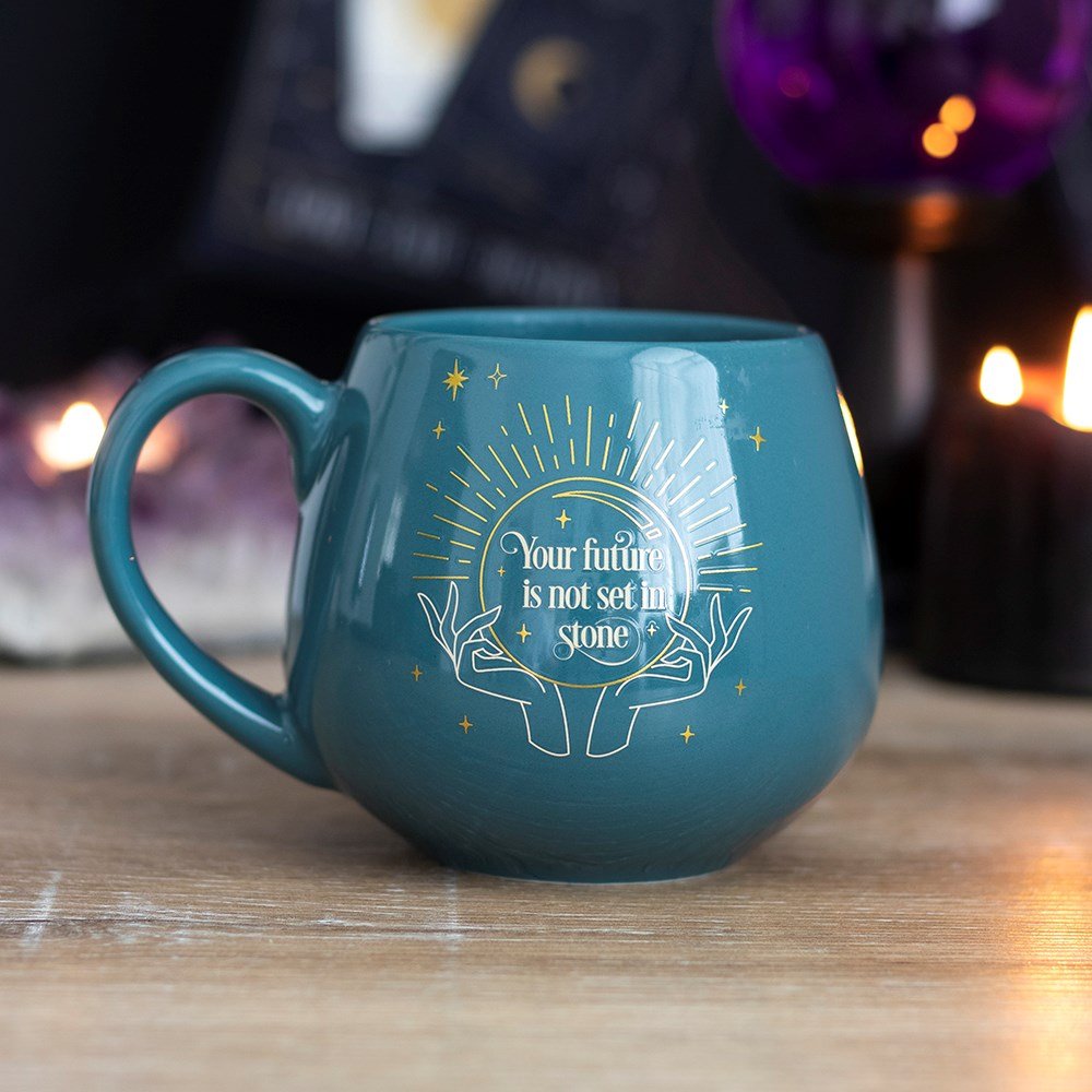 Green Fortune Teller Colour Changing Mug - MarshallsHealthShop