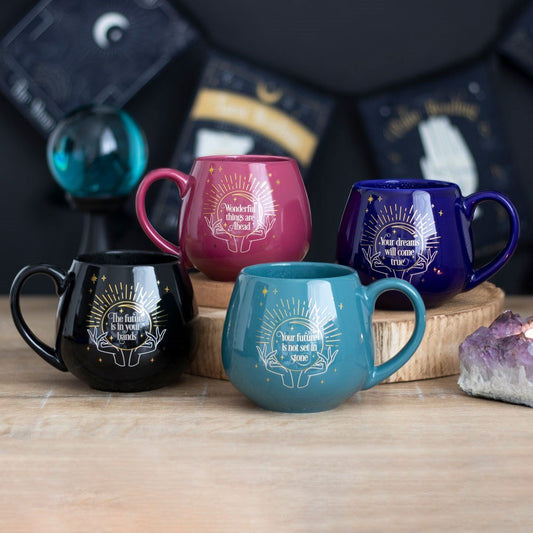 Green Fortune Teller Colour Changing Mug - MarshallsHealthShop