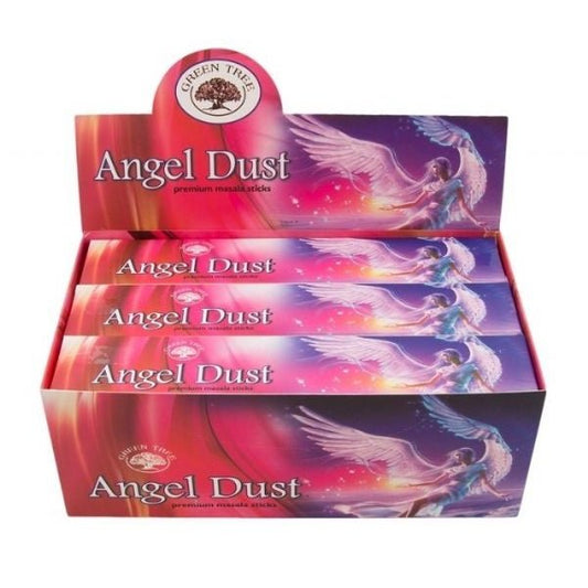 Green Tree Angel Dust Incense 15g - MarshallsHealthShop
