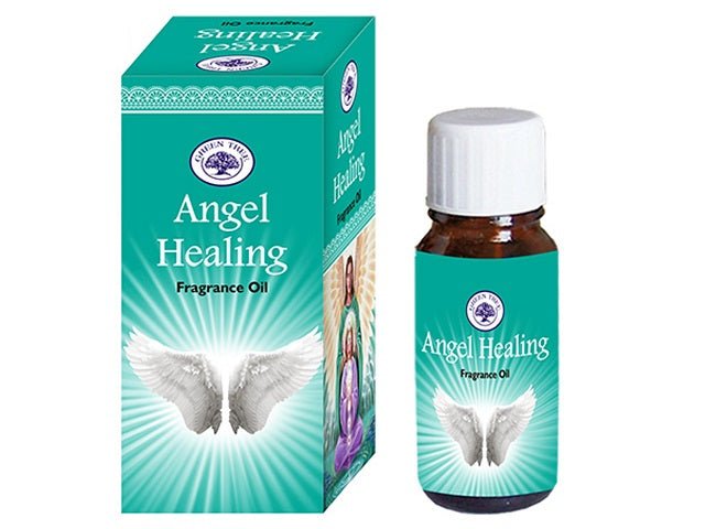 Green Tree Angel Healing Fragrance Oil 10ml - 1st Stop Marshall's Health Shop, Gift Shop! - Heath and Natural Therapy New Brighton Christchurch - Naturopath