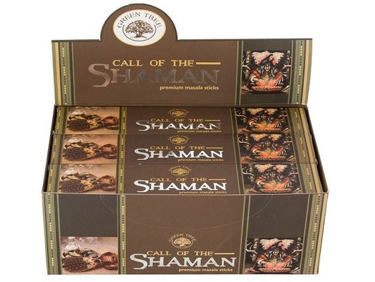 Green Tree Call Of Shaman Incense - MarshallsHealthShop