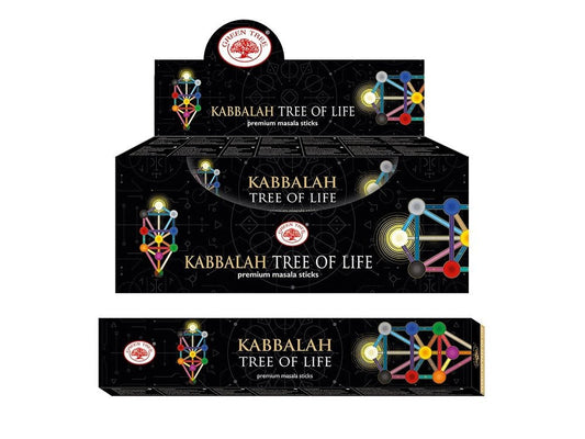Green Tree Kabbalah Tree Of Life Incense - MarshallsHealthShop