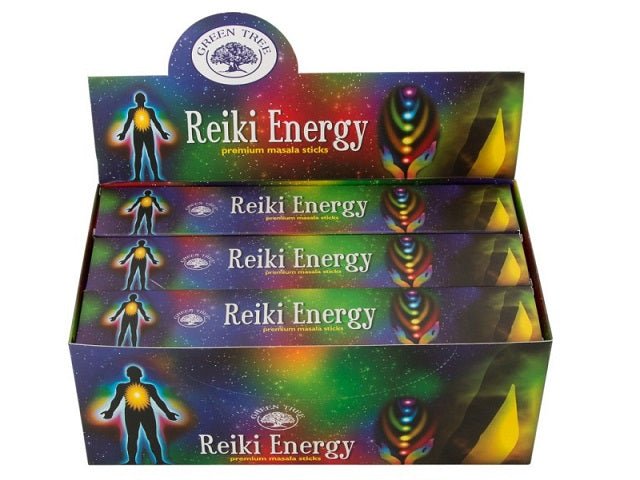 Green Tree Reiki Energy Incense - MarshallsHealthShop