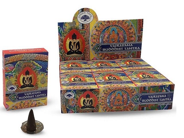 Green Tree Vajrayana Buddhist Cones - MarshallsHealthShop