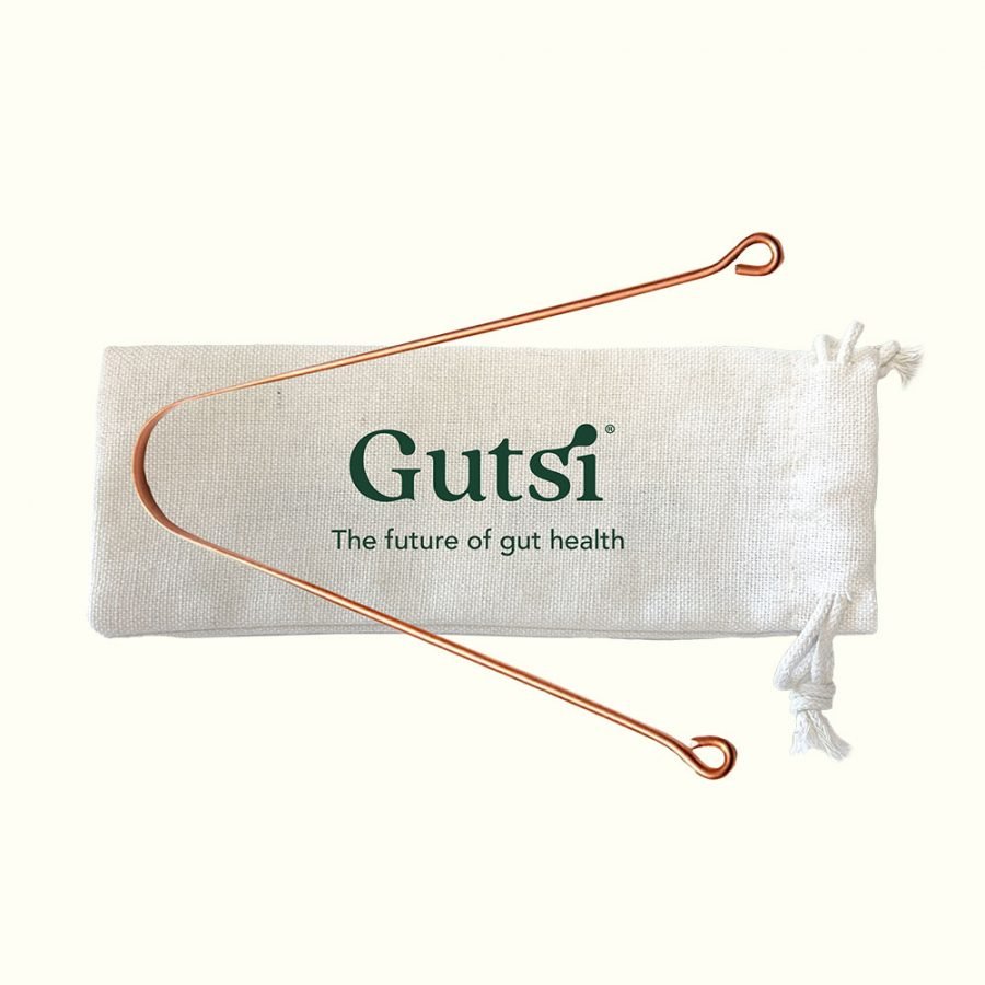 Gutsi Copper Tongue Scraper - MarshallsHealthShop