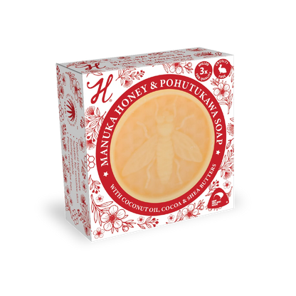 Henrietta Manuka Honey & Pohutukawa Extract Soap 100g