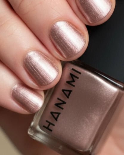 Nail Polish - Golden Slumbers

A dreamy beige rose gold that’s equal parts understated and opulent.
1st Stop, Marshall's Health Shop!