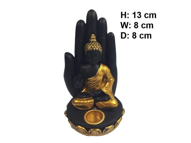 Hand Buddha Cone & Incense Burner - MarshallsHealthShop