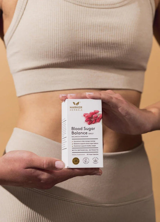 Harker Herbals Blood Sugar Balance Caps 90 Vege Capsules - MarshallsHealthShop