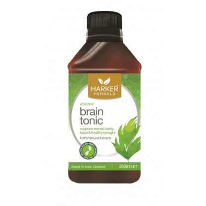 Harker Herbals Brain Tonic - 1st Stop Marshall's Health Shop, Gift Shop! - Heath and Natural Therapy New Brighton Christchurch - Naturopath