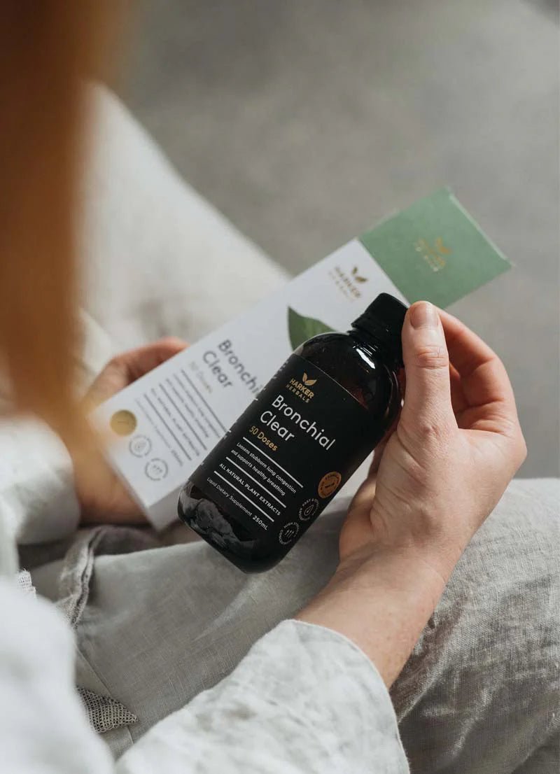 Harker Herbals Bronchial Clear 200ml - 1st Stop Marshall's Health Shop, Gift Shop! - Heath and Natural Therapy New Brighton Christchurch - Naturopath
