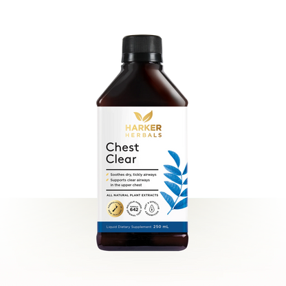 Harker Herbals Chest Clear - 1st Stop Marshall's Health Shop, Gift Shop! - Heath and Natural Therapy New Brighton Christchurch - Naturopath