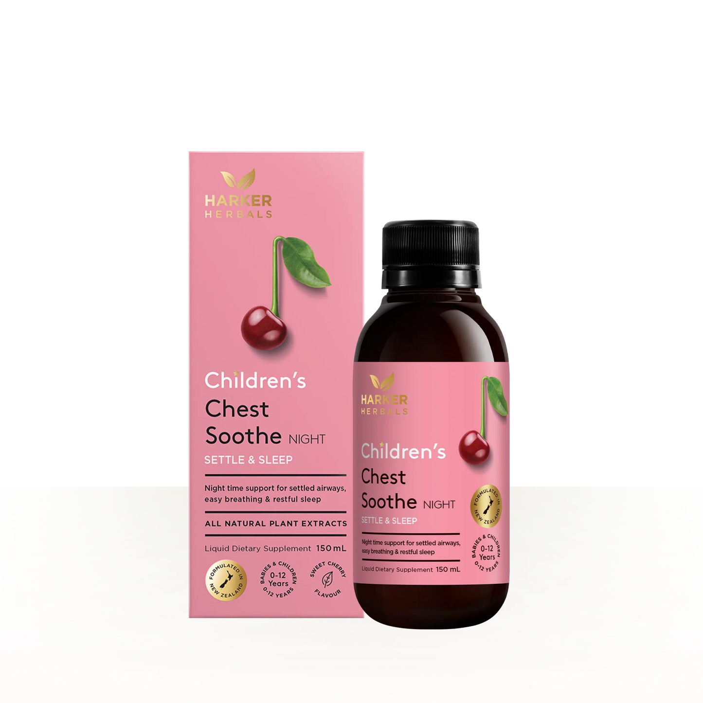 Harker Herbals Children's Chest Soothe Night 150ml - 1st Stop Marshall's Health Shop, Gift Shop! - Heath and Natural Therapy New Brighton Christchurch - Naturopath
