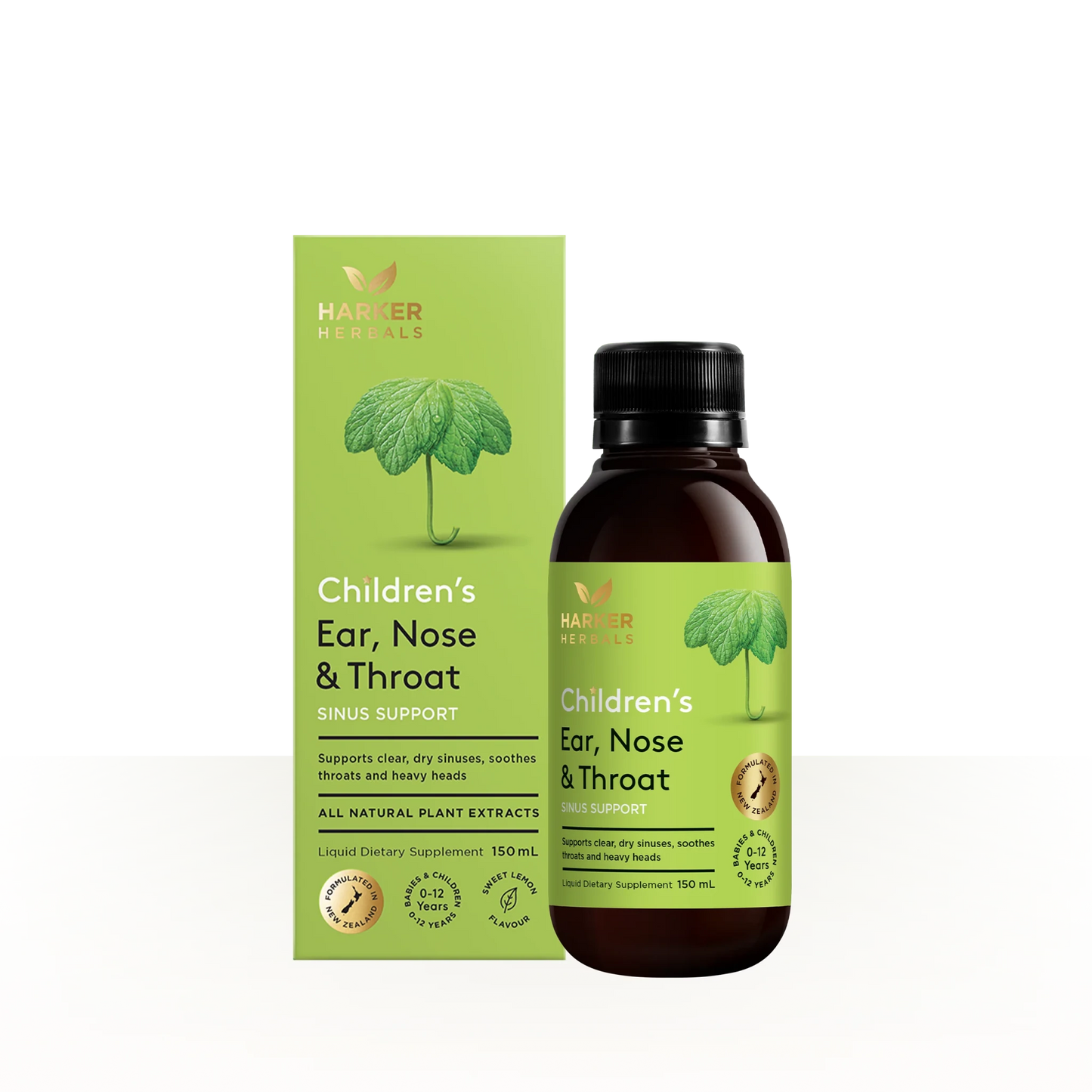 Harker Herbals Children's Ear Nose & Throat 150ml - 1st Stop Marshall's Health Shop, Gift Shop! - Heath and Natural Therapy New Brighton Christchurch - Naturopath
