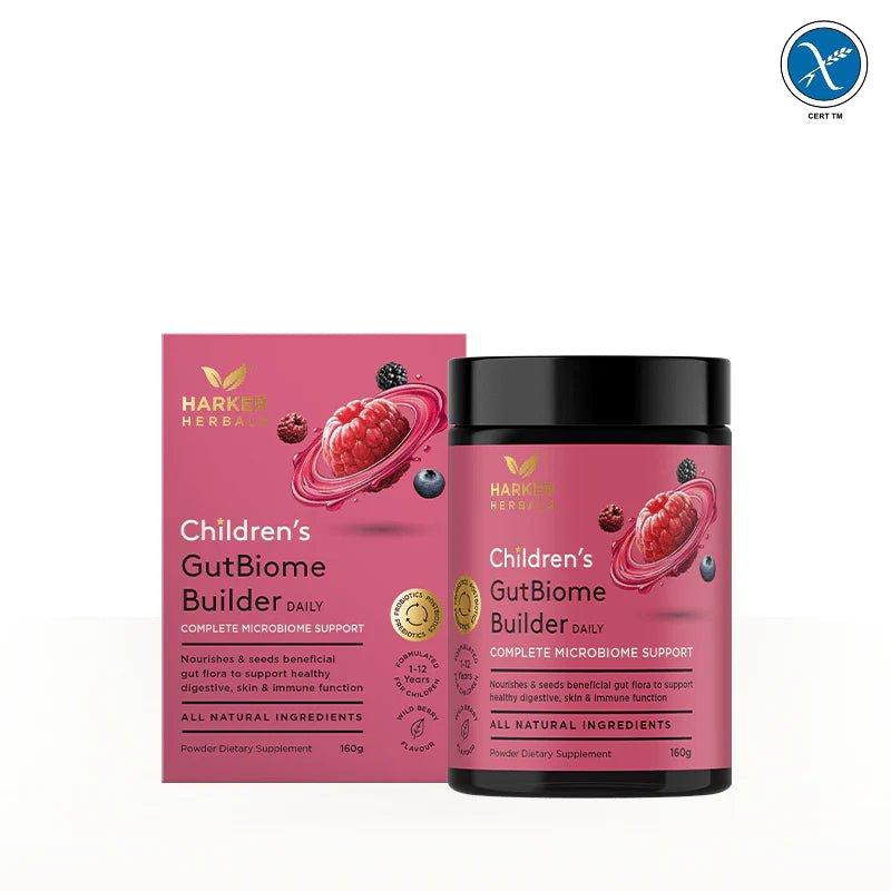 Harker Herbals Children's GutBiome Builder 160g - MarshallsHealthShop