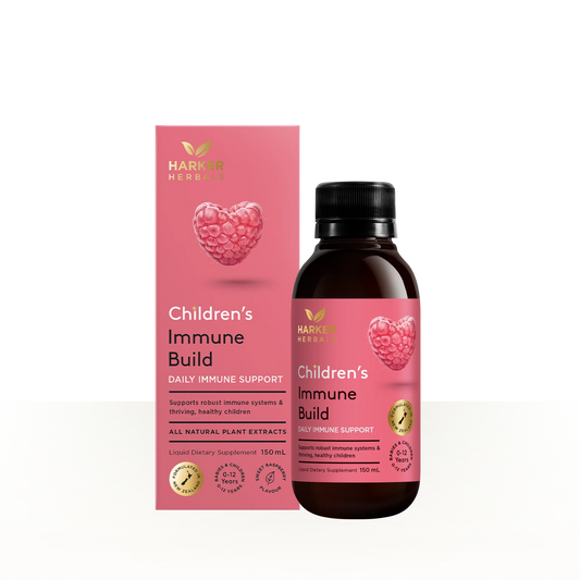Harker Herbals Children's Immune Build 150ml - 1st Stop Marshall's Health Shop, Gift Shop! - Heath and Natural Therapy New Brighton Christchurch - Naturopath
