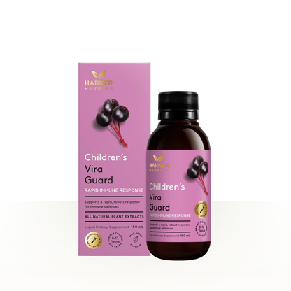 Harker Herbals Children's Vira Guard 100ml - 1st Stop Marshall's Health Shop, Gift Shop! - Heath and Natural Therapy New Brighton Christchurch - Naturopath