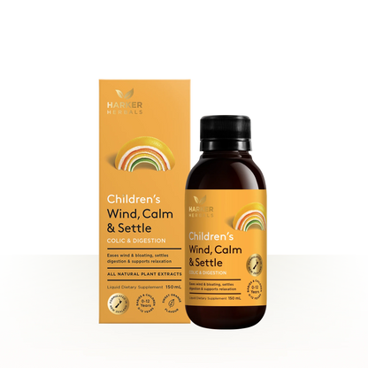 Harker Herbals Children's Wind Calm & Settle 150ml - 1st Stop Marshall's Health Shop, Gift Shop! - Heath and Natural Therapy New Brighton Christchurch - Naturopath