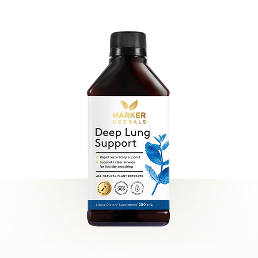 Harker Herbals Deep Lung Support - 1st Stop Marshall's Health Shop, Gift Shop! - Heath and Natural Therapy New Brighton Christchurch - Naturopath