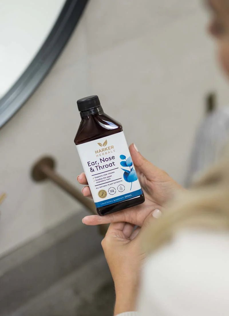 Harker Herbals Ear Nose & Throat Tonic - 1st Stop Marshall's Health Shop, Gift Shop! - Heath and Natural Therapy New Brighton Christchurch - Naturopath