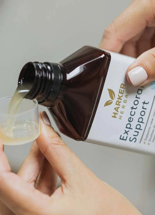 Harker Herbals Expectorant Support - 1st Stop Marshall's Health Shop, Gift Shop! - Heath and Natural Therapy New Brighton Christchurch - Naturopath