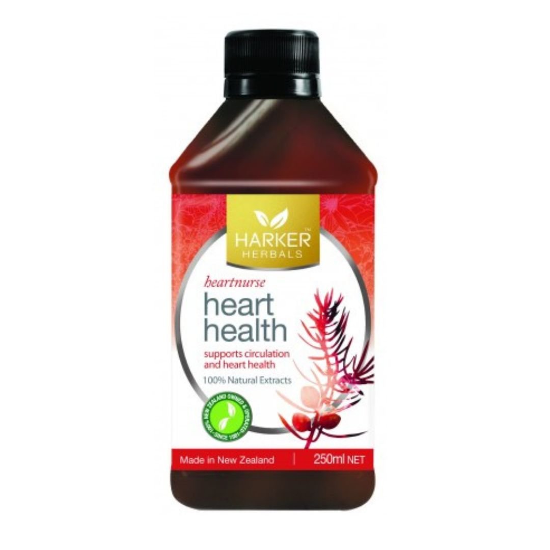 Harker Herbals Heart Health Heartnurse - 1st Stop Marshall's Health Shop, Gift Shop! - Heath and Natural Therapy New Brighton Christchurch - Naturopath
