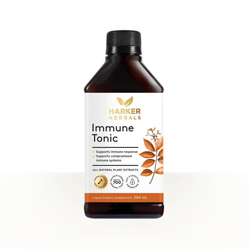 Harker Herbals Immune Tonic - 1st Stop Marshall's Health Shop, Gift Shop! - Heath and Natural Therapy New Brighton Christchurch - Naturopath