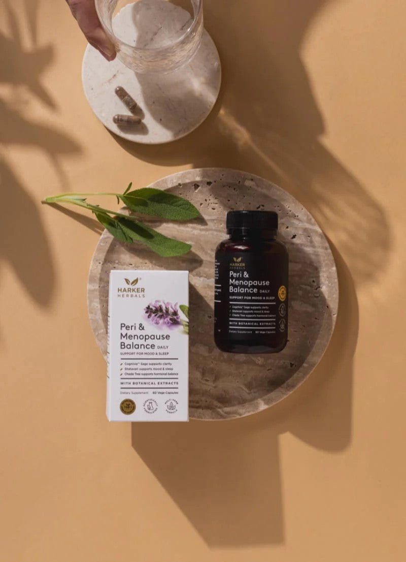 Harker Herbals Peri & Menopause Balance 60 Vege Capsules - MarshallsHealthShop