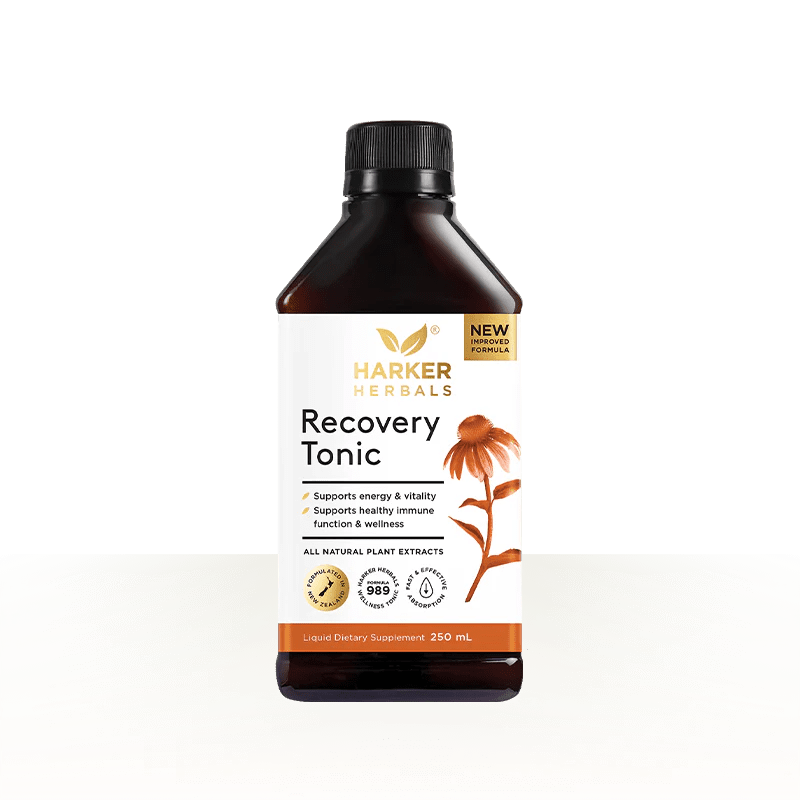 Harker Herbals Recovery Tonic - 1st Stop Marshall's Health Shop, Gift Shop! - Heath and Natural Therapy New Brighton Christchurch - Naturopath