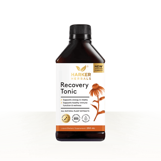 Harker Herbals Recovery Tonic - 1st Stop Marshall's Health Shop, Gift Shop! - Heath and Natural Therapy New Brighton Christchurch - Naturopath