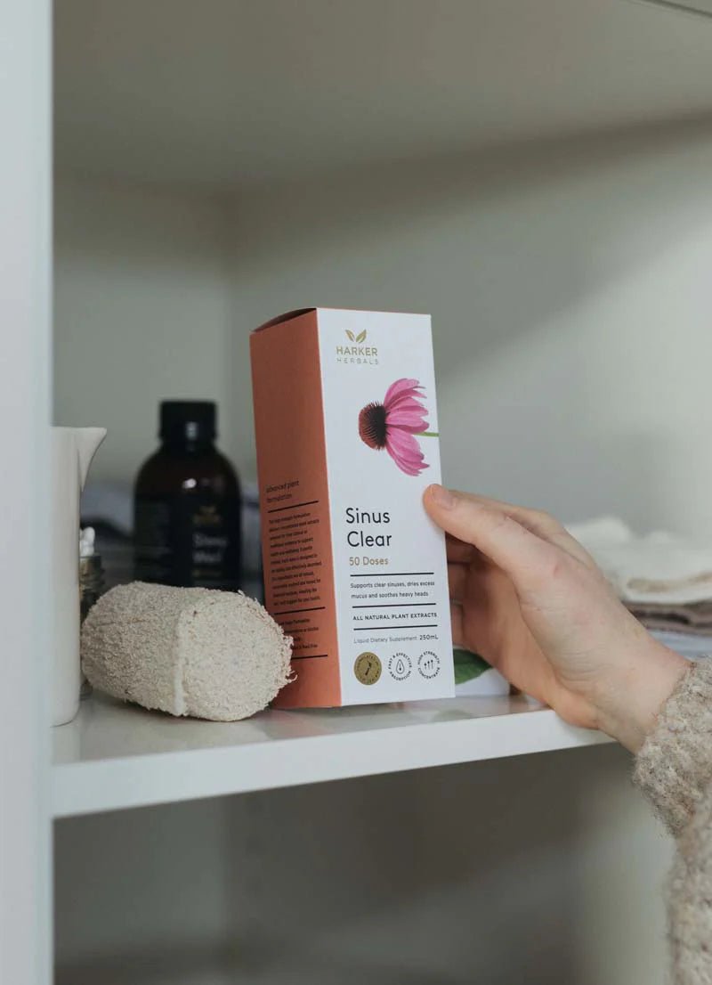 Harker Herbals Sinus Clear 200ml - 1st Stop Marshall's Health Shop, Gift Shop! - Heath and Natural Therapy New Brighton Christchurch - Naturopath